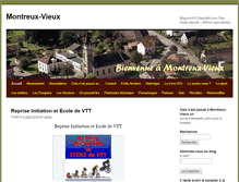 Tablet Screenshot of montreux-vieux.net